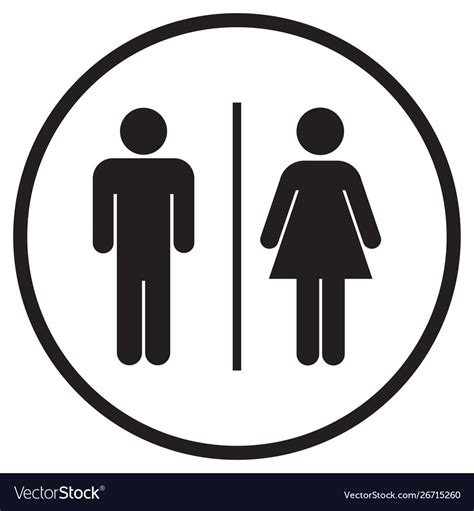 Gender Bathroom Symbols