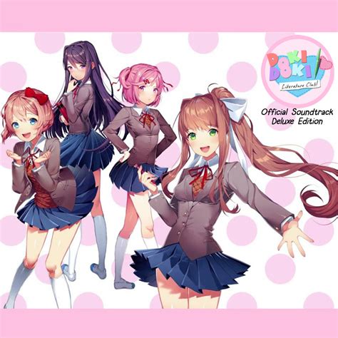 Album cover for a self-compiled "deluxe edition" of DDLC's soundtrack ...