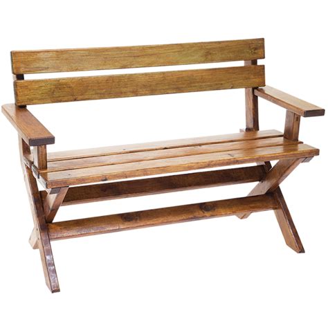 Bench with Arms | Timber Solutions