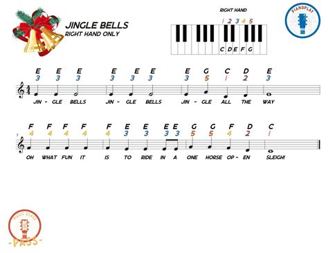Jingle Bells Piano - 3 Levels (Beginner to Intermediate) | Jammin With ...
