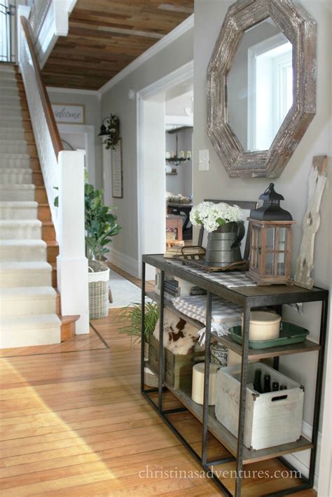 Victorian Farmhouse Entryway and Hallway - Christinas Adventures Modern Farmhouse Hallway ...