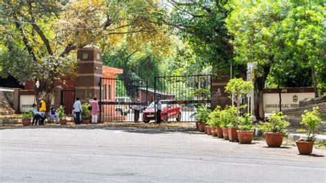 Jawaharlal Nehru University, JNU, New Delhi Editorial Stock Image - Image of nehru, campus ...