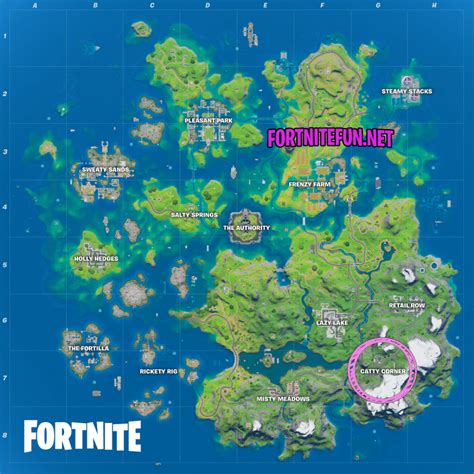 Fortnite Catty Corner location - Fortnite Battle Royale