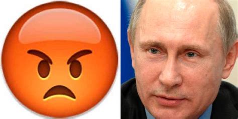 Utrikesminister beskrev Putin med en arg emoji – Omni