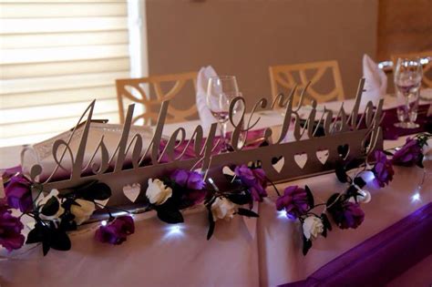 Personalised Wedding Sign - Quality Stainless Steel Signs by C3 Signs