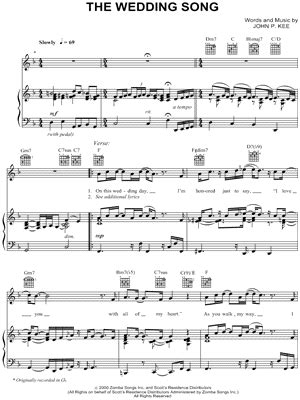 "The Wedding Song" Sheet Music - 1 Arrangement Available Instantly ...