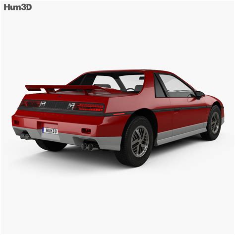 Pontiac Fiero GT 1985 3D model - Vehicles on Hum3D