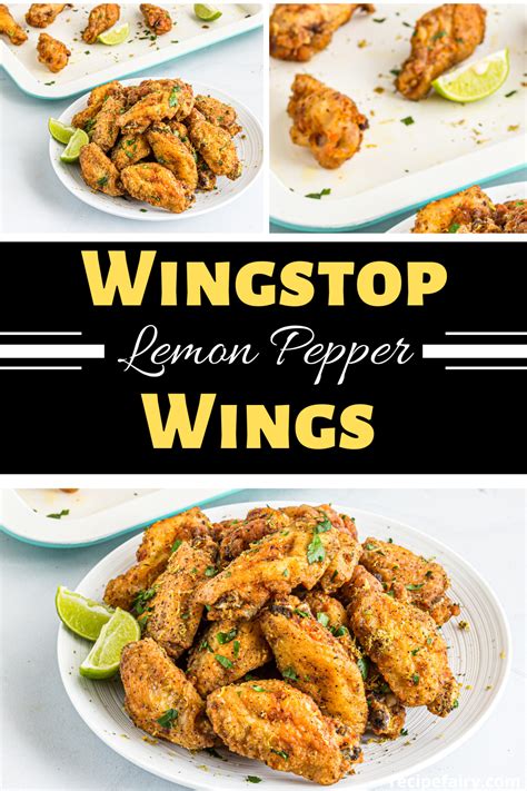 Wingstop Lemon Pepper Wings Recipe | Recipe | Wing sauce recipes ...