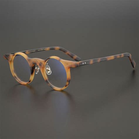 Otto Vintage Acetate Round Glasses Frame | Eyeglass frames for men ...