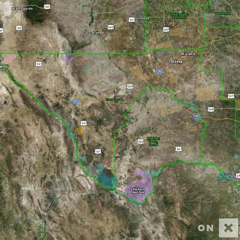 Texas Hunt Zone Panhandle Mule Deer - Texas Deer Hunting Zones Map | Printable Maps