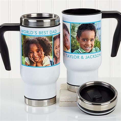 Picture Perfect 3 Photo 14 oz. Commuter Travel Mug | buybuy BABY in 2021 | Personalized travel ...