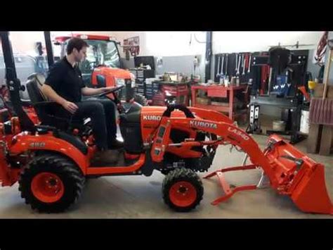 Kubota BX23S Loader Removal & Install - YouTube