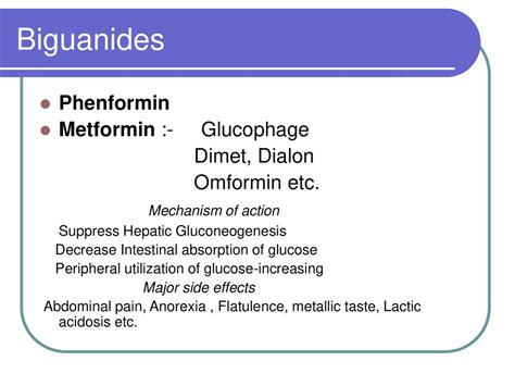 Oral Hypoglycemic Drugs - ppt download