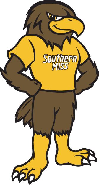 Southern Miss Golden Eagles Logo - Mascot Logo - NCAA Division I (s-t) (NCAA s-t) - Chris ...