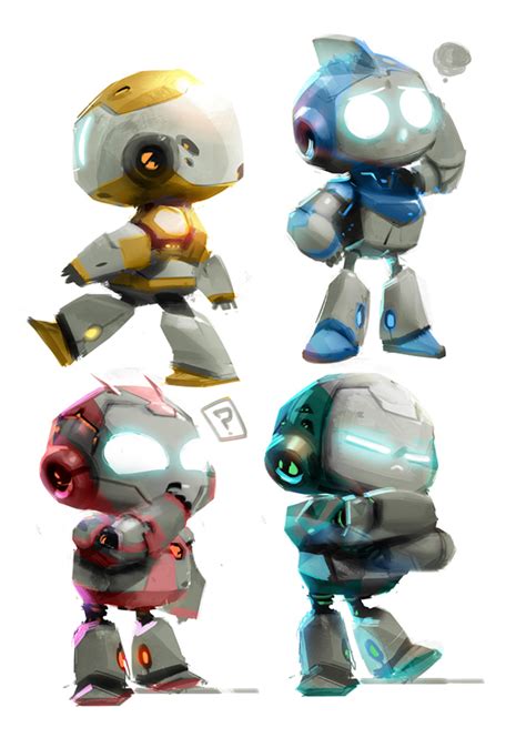 We robot.PC game :: Behance