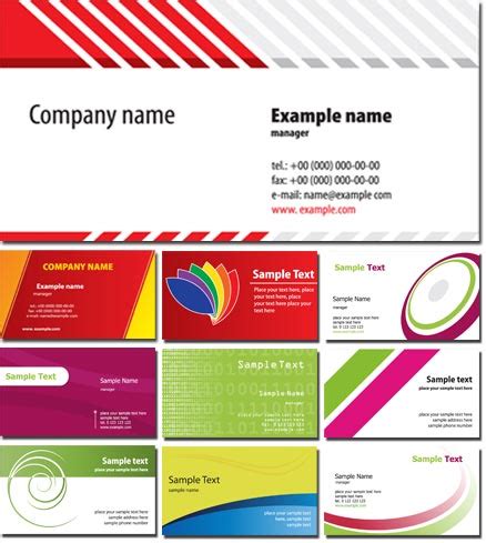 business cards templates eps vectors for download - Page 2 of 4