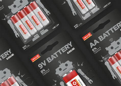 Robot batteries on Behance