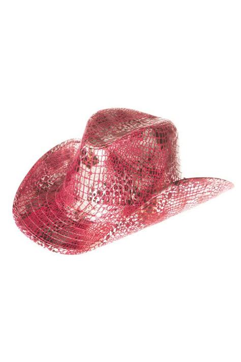 Python Cowboy Hat - Hot Pink - ShopperBoard