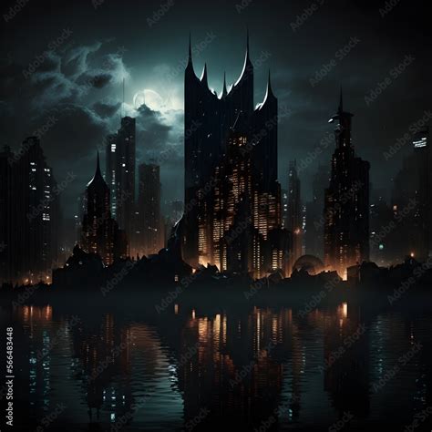 Gotham City Skyline Wallpaper