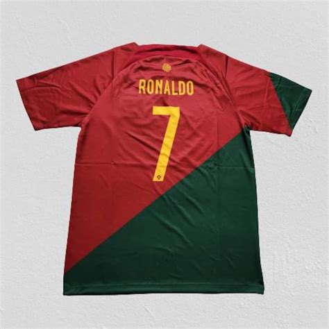 Portugal Soccer Jersey Men's Soccer Jersey National Soccer Team ...