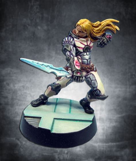 Infinity Aleph miniatures - PT Paintworks