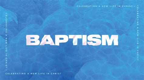 Baptism Sermon 2020 - Deep Water Church