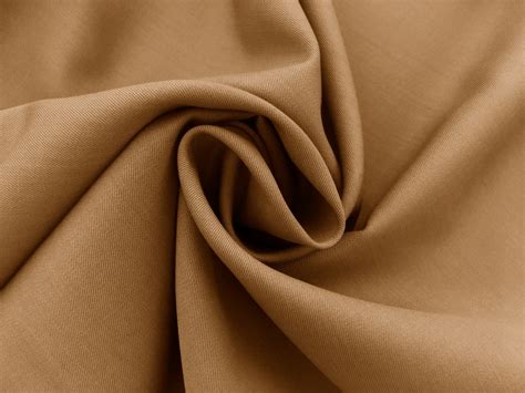 Wool Gabardine in Caramel | B&J Fabrics