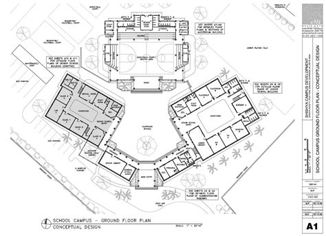 Modern School Floor Plan