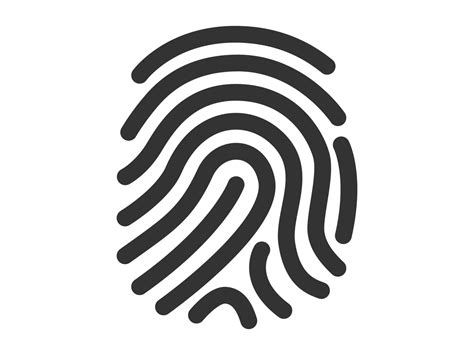 Fingerprint icon (PSD) - PSDgraphics