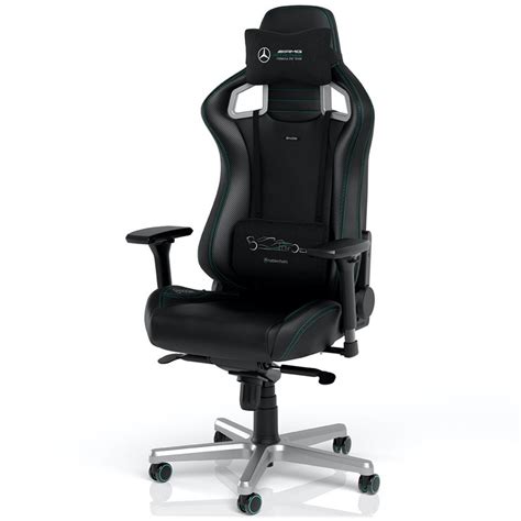 noblechairs EPIC Mercedes-AMG Petronas F1 Team - 2021 Edition - NBL-EPC-PU-MPF | Mwave