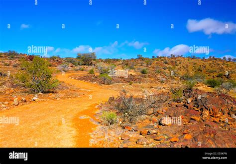 Sculpture park outback landscape Broken Hill New South Wales Australia Stock Photo - Alamy