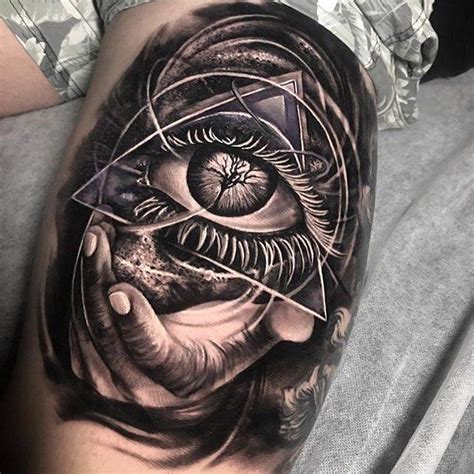 Illuminati Tattoos On Neck | Best Tattoo Ideas