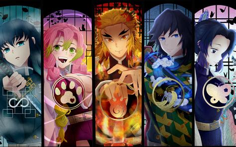 1920x1200 Resolution Kimetsu no Yaiba Characters 1200P Wallpaper - Wallpapers Den