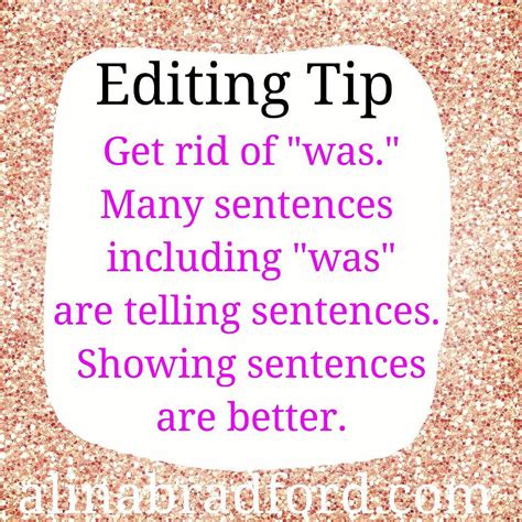 100+ of My Best Writing Tips — Alina Bradford