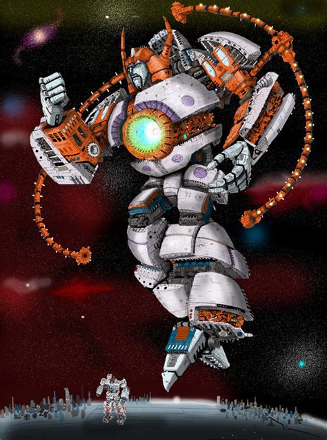 Movie Concept Unicron colored by Prowler974 on DeviantArt