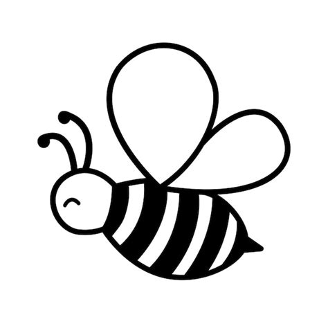 Simple Bee Vector