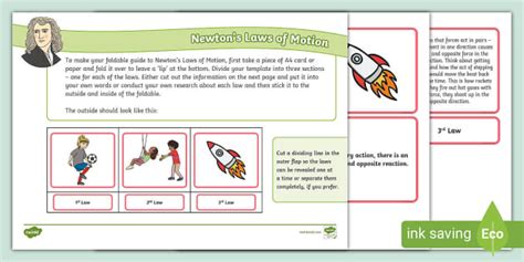 Newton's Laws for Kids | Activity on Newton's Laws of Motion