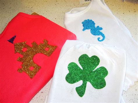 Tutorial: How to Make glitter tees by Michelle | Glitter tee, Glitter ...