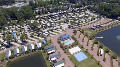 Drone Photo & Video Emerald Coast RV Beach Resort | Florida