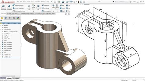 SolidWorks Tutorial for beginners Exercise 11 - YouTube