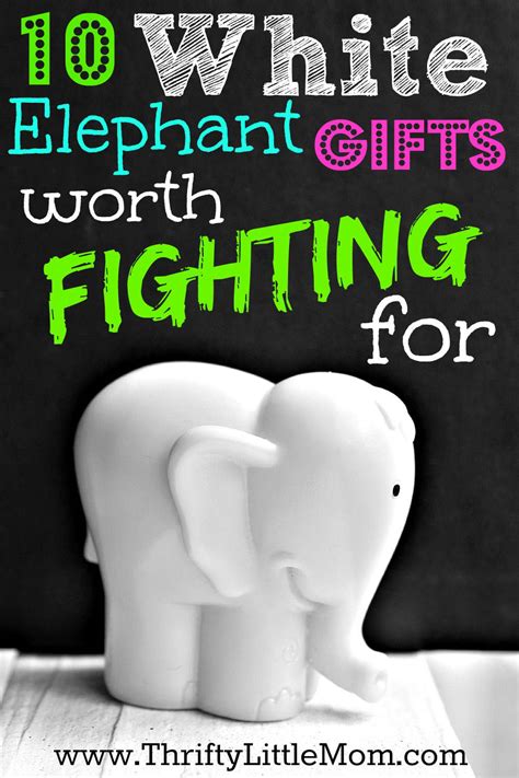 White Goods: Good Gift Ideas For White Elephant