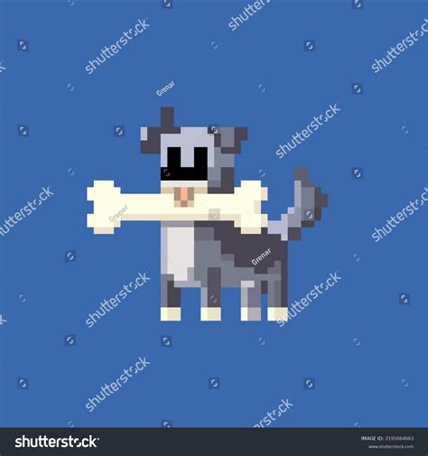 Pixel Art 8 Bit Style Happy Stock Illustration 2195064663 | Shutterstock