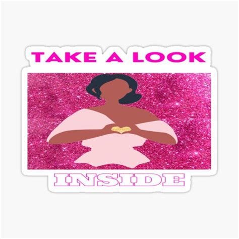 "Take A Look Inside" Sticker for Sale by Danyell369 | Redbubble