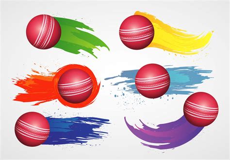 Cricket Ball Vector 374535 Vector Art at Vecteezy