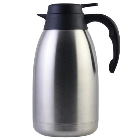 68 Oz Stainless Steel Thermal Coffee Carafe/Double Walled Vacuum ...