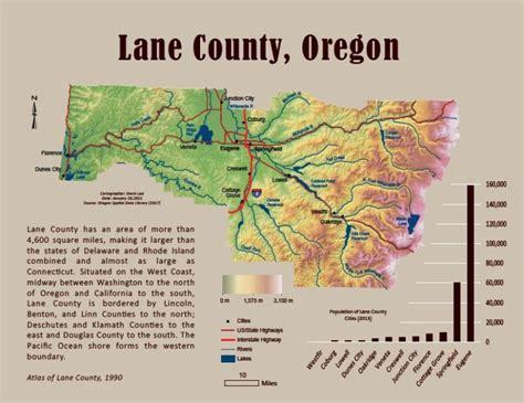 Lane County, Oregon Map – Devin Lea