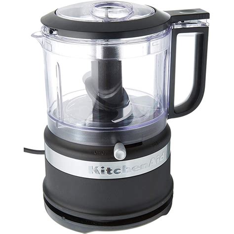 KitchenAid 3.5 Cup Mini Food Processor - Black | PCRichard.com | KFC3516BM