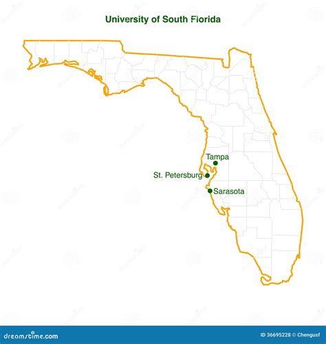 University Of South Florida Campus Map