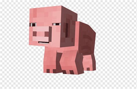 Minecraft: Pocket Edition Xbox 360 Pig Jogo de vídeo, porco, ângulo, animais, madeira png | PNGWing