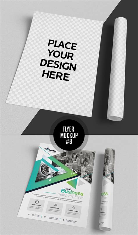 Best Free Flyer Mockups | | Graphic Design Junction